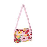 |快速出貨|Lesportsac Daniella Crossbody 拉鍊斜背包 側背包 送禮推薦-粉紅花漾, , large
