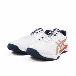 Asics Gel-tactic 12 2E 男女 排球鞋 中性款 寬楦 支撐 白金 [1073A071-101], , large
