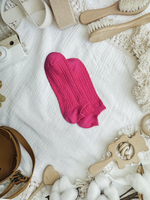 【RUNWAY】《RUNWAY SOCKS》Japanese/Korean Style Candy Socks – 22 Colors, Double Cylinder No-Show Socks – Plum Red Limited Quantity – While Supplies Last, , large