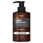[巨林生化科技]【KUNDAL昆黛爾】HONEY&MACADAMIA Pure Natural Balancing Refreshing Shampoo 500ml(CLEAN SOAP), , large