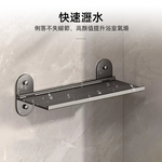 【上手家居】鏡前浴室收納架-2入組 兩入組30cm(鏡前置物架/浴室架/洗手台收納/浴室置物/廁所收納架), , large