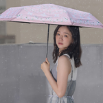 【rento】 防曬黑膠迷你傘-茉莉花, , large