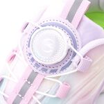 DIADORA迪亞多那 新星行者大童運動鞋 童運動鞋 童鞋 旋鈕式鞋帶 寬楦 透氣 保護後跟 穩定 抗菌 銀黑 紫粉, , large