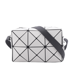 ISSEY MIYAKE BAO BAO CUBOID 迷你方形斜背包/淺灰色, , large