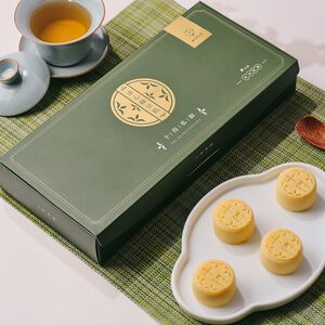 【十得私廚】冰心綠豆糕紅豆(每盒10入)