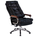 【Hampton 漢汀堡】泰德大型黑皮辦公椅, , large