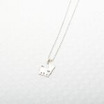 【Angel & Me】Yorkshire Dog s925 sterling silver necklace Birthday gift, , large