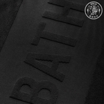 【SOLO Vintage】LCW Home 50x70cm Black Bathroom Floor Mat 100% Cotton Made in Turkey, , large