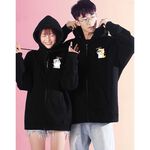 JZ TEE 柴犬&貓咪來拍一張照~ 抗寒保暖重磅內刷毛外套, , large
