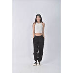 (L) 【粿粿私服】adidas質感簡約黑色長褲二手衣, , large