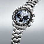SEIKO 精工 SPEEDTIMER 冰藍熊貓 太陽能計時錶 SSC935P1/V192-0AH0U, , large
