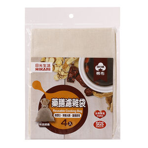 日光生活藥膳濾雜袋(4入)