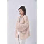 (M) 【安于晴Charlene私服】1984質感金扣粉色外套二手衣, , large
