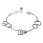 CHARRIOL 夏利豪 Silver Bracelet with Rh platiing 100 ways to lo, , large