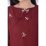(S) lan ling紅色長袖上衣二手衣, , large