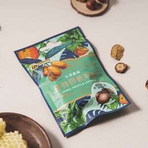 [蜜蜂故事館] 沁涼森林綠蜂膠軟喉糖(4入組)