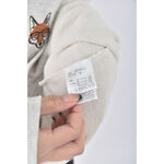 (F) riberry質感圓領灰色長袖上衣二手衣, , large