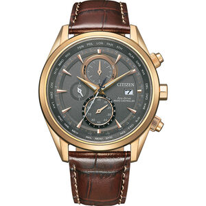 CITIZEN 星辰 空中之鷹 商務光動能電波手錶 AT8263-10H