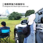 【3D Mats】極簡黑強力吸盤掛勾/1Y8-0-007, , large