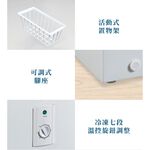 Kolin 150L Chest Freezer Top-Opening KR-115F09, , large