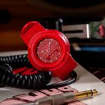 CASIO 卡西歐 G-SHOCK 復刻ONE TONE雙顯計時手錶 AW-500BB-4E, , large