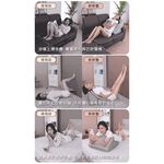 【日本旭川】人體工學多用途折折墊 募資百萬 靠墊 靠枕 和室椅-贈石墨烯毯被(款式隨機), , large