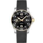 LONGINES 浪琴 深海征服者浪鬼陶瓷潛水機械錶-黑x金/41mm L37813569, , large