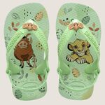 [巴拉娜巴西人字拖專賣店]中壢實體店面Havaianas童鞋 夾腳拖/人字拖鞋BABY DISNEY CLASSIC綠 獅子王 迪士尼, , large