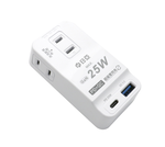 [寶旺旺]日亞 智慧防雷2孔3插PD 25W Type-C+QC3.0快充分接器(新安規 PTP高溫斷電) R-05P25, , large