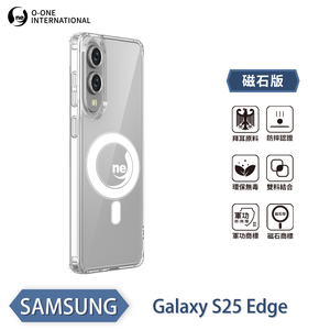 [O-ONE] O-ONE MAG Military-Grade Magnetic Case for Samsung S25 Edge Shockproof & Drop-Resistant Protection