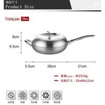 PERFECT 理想牌 極緻蘋果型316不鏽鋼七層複合金平底鍋28cm單把附蓋-Leidea樂德兒, , large