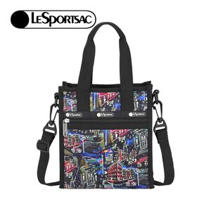 |快速出貨|Lesportsac Mini N/S Tote 日常輕便小方型托特包/ 冬日紐約夜景
