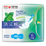 康乃馨清涼棉夜用極長型40cm6片, , large