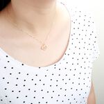 【Angel & Me】真愛 無限 愛心 s925 純銀 厚鍍 24k純金項鍊 禮物, , large