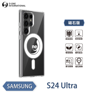 【O-ONE】【軍功II防摔殼】O-ONE MAG Samsung 三星 S24 Ultra 5G 磁吸手機殼 抗撞防摔 保護殼