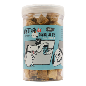 【SHARINGER 薛丁格】益生菌狗狗凍乾 100g-烏魚丁