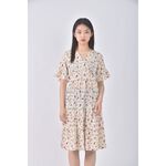 (S) yoe fashion質感黃色洋裝二手衣, , large