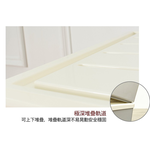 [Y HOUSE] Freely stackable three-compartment drawer storage box storage cabinet plastic storage box, , large