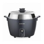 TATUNG 11-Cup Blue-Black Glass Lid Stainless Steel Cooker Full Set TAC-11R-MPB, , large
