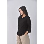 (M) parkhong韓牌寬鬆黑色長袖上衣二手衣, , large