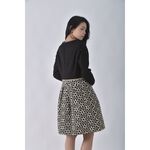 (M) miss toyo蕾絲金邊厚磅黑色洋裝二手衣, , large
