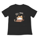 JZ TEE 橘貓-點名 印花短袖T恤, , large