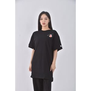 (M) uniqlo棉質動森聯名圖案純棉黑色短袖上衣二手衣
