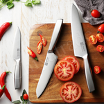 【日本極KEEMAKE】日本極 高碳鋼 輕巧極緻一體構造 不鏽鋼刀-3入組(三德+蔬果小刀+牛刀), , large