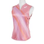 Asics 亞瑟士 女 網球服 無袖 背心 運動 訓練 透氣 防潑水網布 玫瑰粉 [2042A190-703], , large