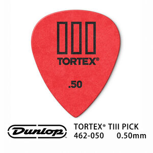 Jim Dunlop Tortex TIII 462R 0.50mm Pick (三片、十片組)【敦煌樂器】