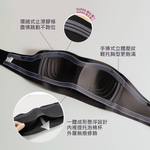 【伊柔 EVEROY】輕穩肌密 防滑穩定平口無肩帶無鋼圈M-XL內衣 黑色 W052-63, 黑色, large