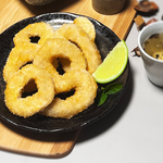 【如意生技】炸花枝圈8包(純素300g/包〉(免運費), , large