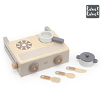 官方直營【Label Label】木質迷你廚房台-奶茶色, , large