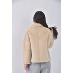 (XL) muura排扣棕色外套二手衣, , large